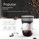 thumbnail image 3 of Máquina de café manual para viajes al aire libre, para acampar, máquina de café de goteo, regalo, 3 of 5