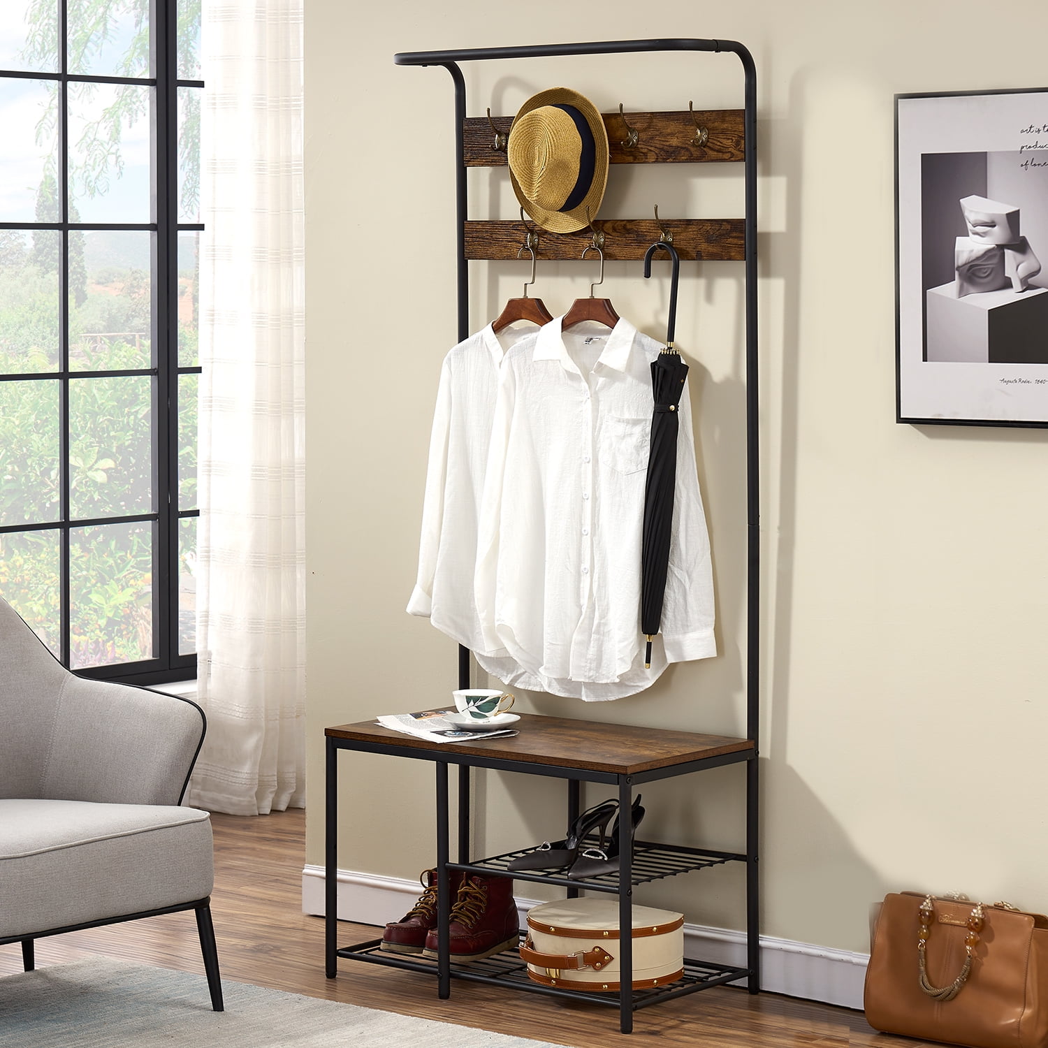 Functional Coat Racks For Entryways