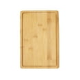 thumbnail image 2 of Cqxid Baking trays & trays Under $10 Wood Kitchen Cutting And Serving Board With Non Slip Cork Backing, 2 of 4