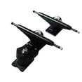 thumbnail image 1 of 1 par de bujes y herrajes duraderos para ejes de patineta y longboard. Negro, 1 of 9
