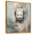 thumbnail image 2 of Designart "Sacred Buddhist Sculpture III" Buddhism Floater Framed Canvas Wall Art, 2 of 5