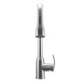 Dura Faucet Single Handle PullDown Kitchen Faucet for RVs Brushed