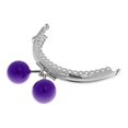 thumbnail image 2 of GUOOL 8.5cm Metal Frame Clasp For Purse Handle Bag Candy Bead Head Deep Deep, 2 of 7