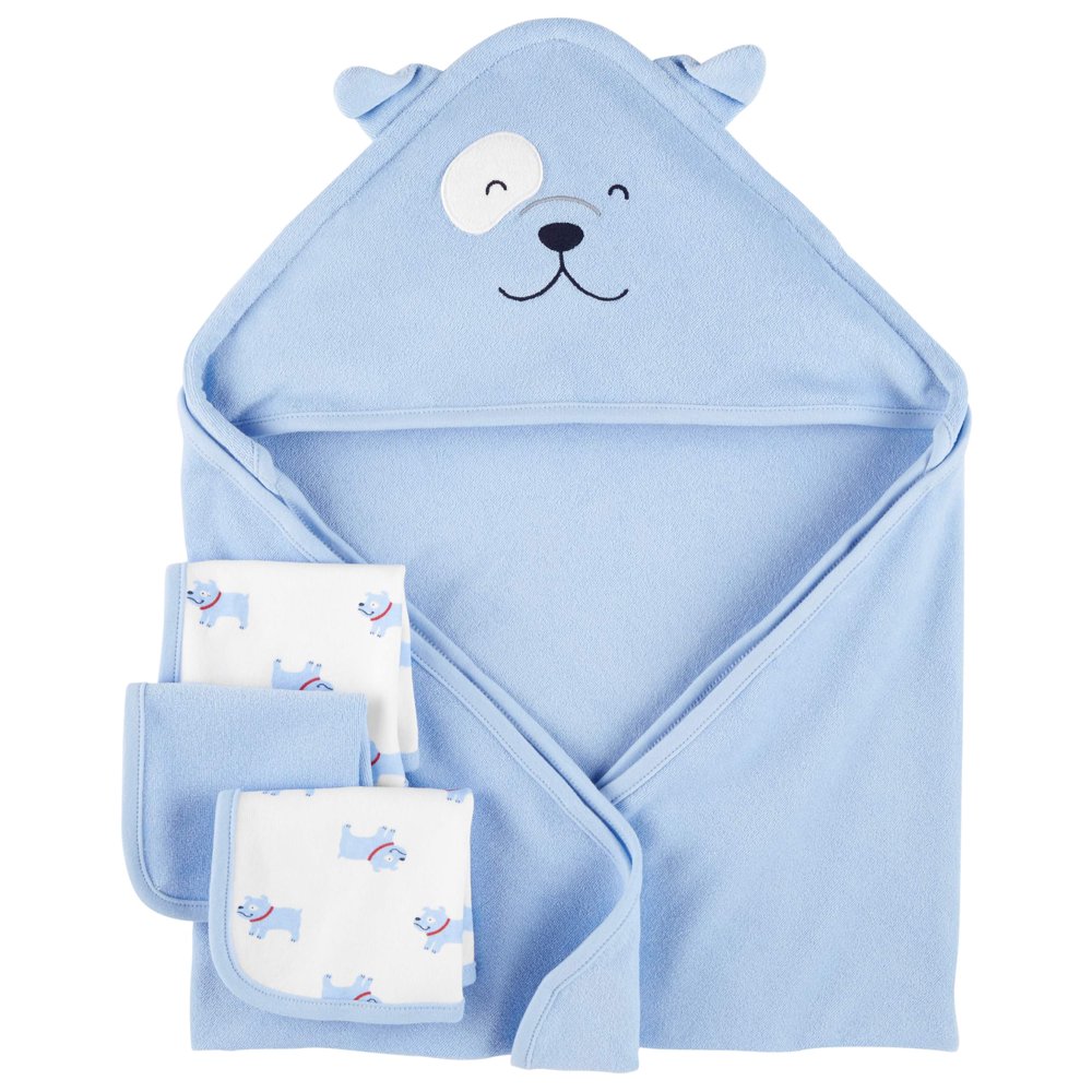 Child of Mine by Carter's Carter's Baby Hooded Towel & Washcloths Set