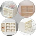 thumbnail image 6 of Winty Home Textile Storage,Mini Plastic Desktop Organizer with 6 Drawers Removable Transparent Mini Drawers Holder,Storage Case, 6 of 7