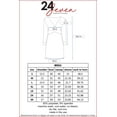thumbnail image 4 of 24seven Comfort Apparel Maternity Long Sleeve V Neck Mini Wrap Dress, 4 of 4