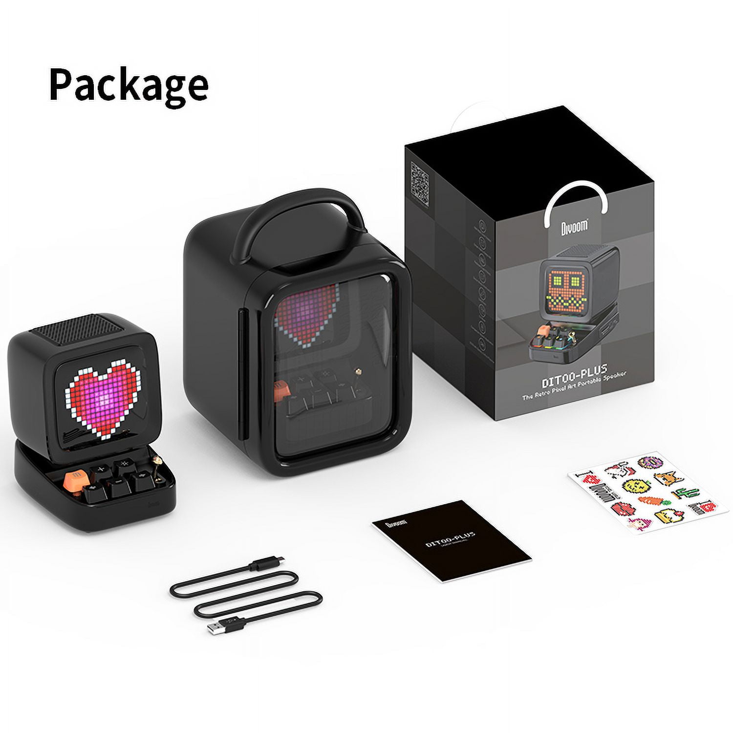 Amazon.com: Divoom Ditoo and Tiivoo-2,Pixel Art Bluetooth