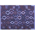 thumbnail image 1 of Ahgly Company Indoor Rectangle Oriental Blue Traditional Area Rugs, 5' x 7', 1 of 4