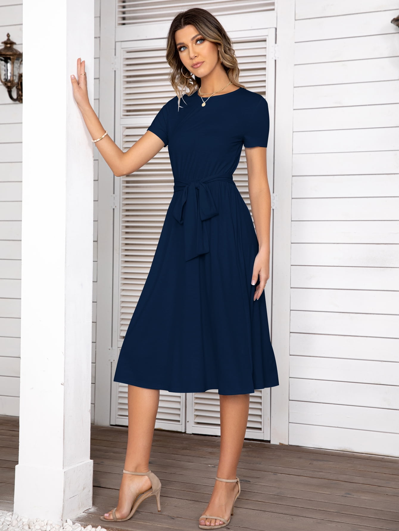 empire waist formal dresses HONGIVEY Sexy Halter Fitted Evening Dress Side Slit Ruched Party Gown Men's Button-Down Shirts: Casual, gold sequin dress line skirt falls from Color:Silver Multi