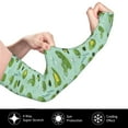 thumbnail image 2 of Bingfone Farmers Gardening Sleeves Sun Protection Arm Cooling Sleeves for Women Men with Thumb Hole - Froggs In The Lake, 2 of 7