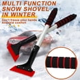 thumbnail image 1 of Vaidha Auto Parts Multifunctional Snow Shovel Long Pole Deicing And Sweeping Tool, 1 of 2