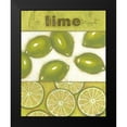 thumbnail image 2 of Wyatt Jr., Norman 20x24 Black Modern Framed Museum Art Print Titled - Lime, 2 of 5