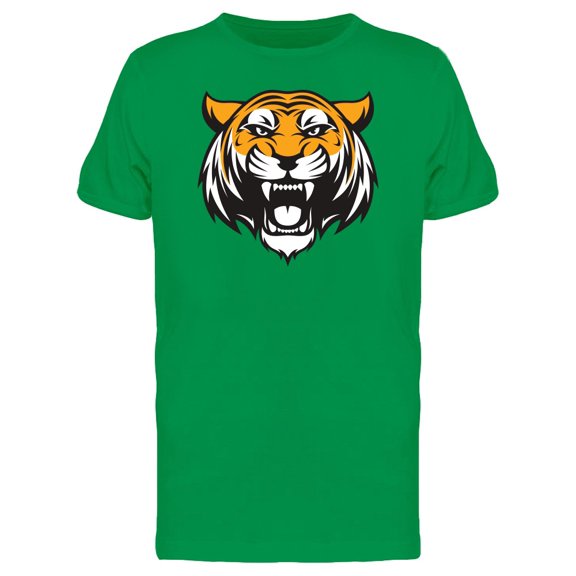 Colored Drawing Of A Tiger Tee Men's -Image by Shutterstock