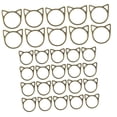 thumbnail image 3 of Rongfmy 30 Pieces Knitting Stitch Markers Rings Tools for Weaving Quilting DIY Craft Color C, 3 of 9