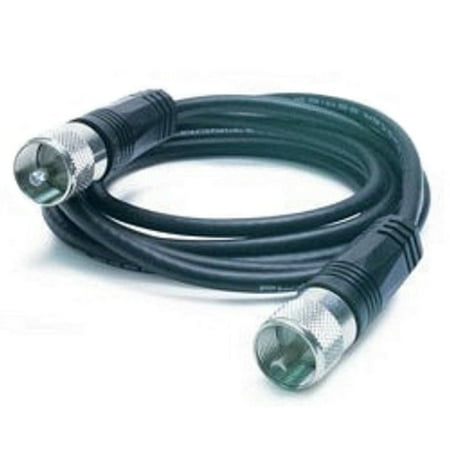 Cable Molded Ends - TruckSpec TS-9CC 9` FOOT CB / HAM RADIO ANTENNA COAX CABLE W/ PL-259 MOLDED ENDS