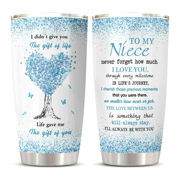 Vaso para Beber Vaso Térmico Regalo para Sobrina 20oz