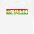 thumbnail image 4 of Inktastic Juneteenth Banner in Red Yellow and Green Boys or Girls Baby Bodysuit, 4 of 5