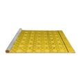 thumbnail image 2 of Ahgly Company Machine Washable Indoor Rectangle Abstract Yellow Modern Area Rugs, 6' x 9', 2 of 4