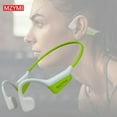 thumbnail image 3 of Wireless True Bone Conduction Headphones IPX6 i18PRO Open-Ear Painless Waterproof Bluetooth5.4 Headset HiFi Earphones for Sports, Running, Gym, Hiking, Cycling （Green）, 3 of 4