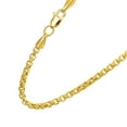 thumbnail image 3 of JewelStop 14K Yellow Gold 3.4 Mm Round Box Chain Necklace 18" Lobster Claw Clasp - 10.76gr., 3 of 4