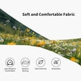 thumbnail image 5 of Lsque Mountain Daisy Meadow Pattern Sweatbands Sports Headband for Men & Women - Moisture Wicking Athletic Cotton Terry Cloth Sweatband for Tennis, Basketball, Running, 5 of 9