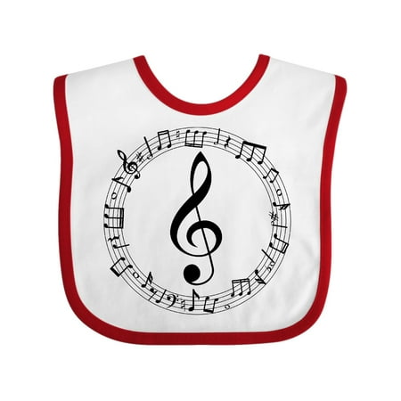 

Inktastic Music Director Treble Clef Musician Gift Baby Boy or Baby Girl Bib