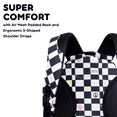 thumbnail image 4 of J World Boys and Girls Cornelia 18" Multi Compartment Laptop Backpack for School and Travel, Icon Checkers, 4 of 7