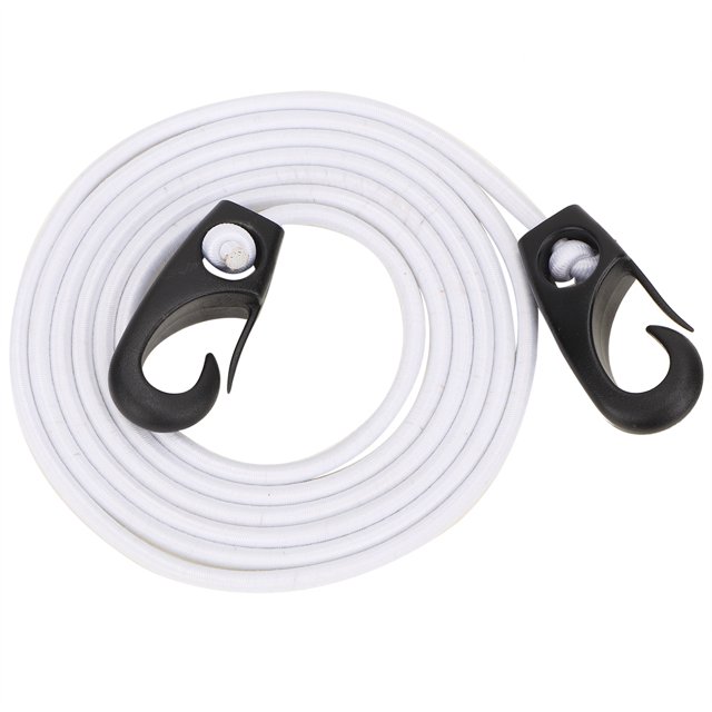 Varilla de seguridad para navegación segura para aventuras en canoa Correa elástica para remo de kayak de 189 cm con mosquetón