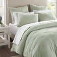 thumbnail image 4 of Premium Cotton Bedding Sets 3Piece King Size Quilt with Embroidery Sage, 4 of 11