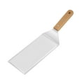 thumbnail image 5 of profesion: Volteador de de material acero Inoxidable de Grado Alimenticio Y para Plancha, Volteador de Hamburguesas para Cocinar a Macarena raspador de plancha, 5 of 5