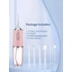 thumbnail image 4 of 1pc Rechargeable Portable Handheld Cordless Tooth Cleaner, Electric Water Flosser Oral Irrigator With 3 Modes And 4 Nozzles For Home Oral Care, 4 of 4