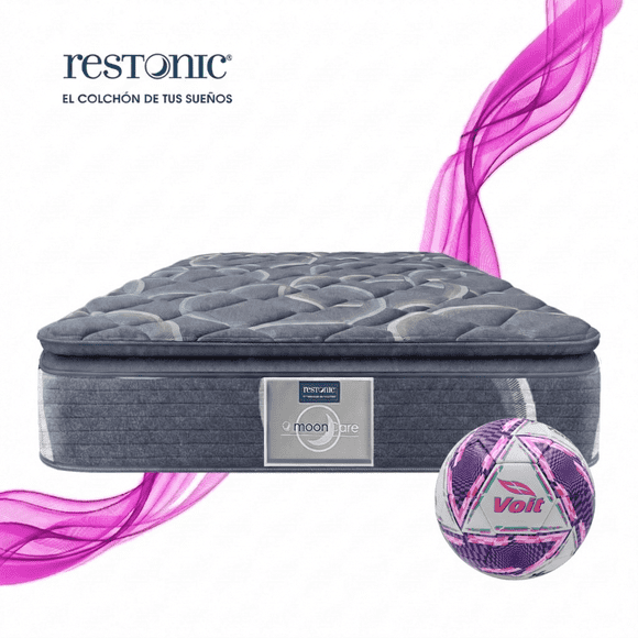 Colchón Matrimonial Restonic Ortopédico Confort Plus + Balón Voit