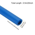 thumbnail image 2 of Uxcell Pipe Insulation Foam Tube Heat Preservation for Handle Grip Support 0.87 x 1.26" Blue, 2 of 7
