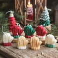 thumbnail image 2 of Christmas Plush Yarn Gloves Aromatherapy Candle Home Decor Christmas Stall Activity Gift, 2 of 10