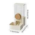 thumbnail image 2 of RKSTN Hanging Automatic Pet Feeder, Drinking Fountain, Dog Food Feeder And Cat Drinking Bowl Suitable For Hamsters, Rabbits, Small Dogs And Kittens Yellow, 2 of 5