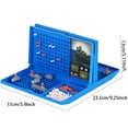 thumbnail image 2 of facefd Sea Battle Board Game Strategy Board Game Funny Naval Battle Game Childrens Double Battle Toy, 2 of 6