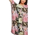thumbnail image 4 of Moomaya Robe Courte de Caftan de Plage, Robe de Couverture Imprimée, Kaftan pour Femmes, Tenue de Plage, Couverture, 4 of 4