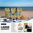 thumbnail image 4 of Goofa Various Balls Print Beach Bags Waterproof Beach Tote Bag Zipper Sandproof Swim Pool Bag Large Tote Beach Vacation Travel, 4 of 6