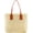 Beige, variant on Straw Bag for Women Woven Beach Structured Tote Handmade Crochet Carteras De Mujer Summer Shoulder Bohemian Pom Travel