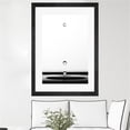 thumbnail image 2 of Giant Art 24x36 Drops Matted and Framed in White, 2 of 3