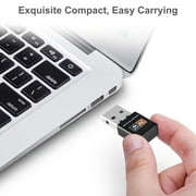 USB Wifi Adapter for Desktop PC, TSV 600Mbps Dual Band 2.4G/5GHz Wireless Network Adapter Mini WiFi Dongle for Laptop Supports Windows 11/10/8/8.1/7/Vista/XP/2000, Linux, Mac OS