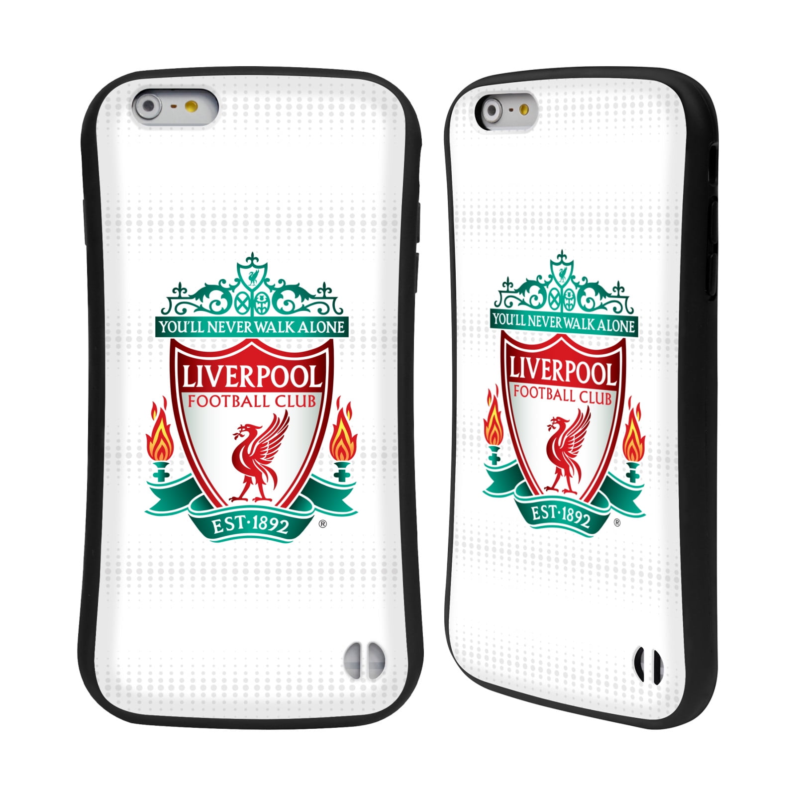 OFFICIAL LIVERPOOL FOOTBALL CLUB CREST DESIGNS HYBRID CASE FOR APPLE IPHONES PHONES Walmart