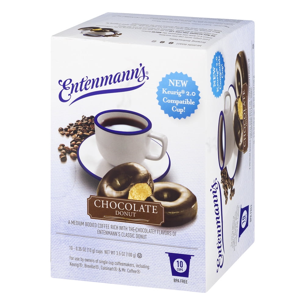 Entenmann's Chocolate Donut Single Serve 10 Count
