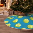 thumbnail image 6 of KLL Ball Tennis Christmas Tree Skirt 30" ,Party Decorations Farmhouse for Christmas Decorations Holiday Party, 6 of 6
