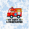 thumbnail image 4 of Inktastic Fireman Daddy is a Firefighter Boys or Girls Baby Bodysuit, 4 of 5