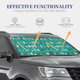 thumbnail image 4 of Balery Cartoon Dogs Sun Shield 2 Pack For Car Front Windows Foldable Sun Visor Protector Blocks Max Uv Rays And Keeps Your Vehicle Cool For Most Sedans Suv Truck, 4 of 7