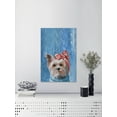 thumbnail image 3 of Marmont Hill "Pups in Lace" Painting Print on Wrapped Canvas, 3 of 5