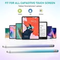 thumbnail image 3 of Universal Stylus Pen for Touchscreen, 2-in-1 Stylus Pen High Sensitivity & Precision Suitable for All Smartphones Tablet Touch Screens, 3 of 11