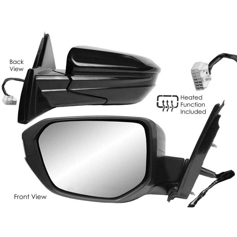 APA Replacement for Rear View Mirror Power Heated Smooth Cap 2016  