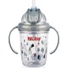 Nuby Active Sipeez 360 Flip N' Sip Straw Sippy Cup, Raindrops